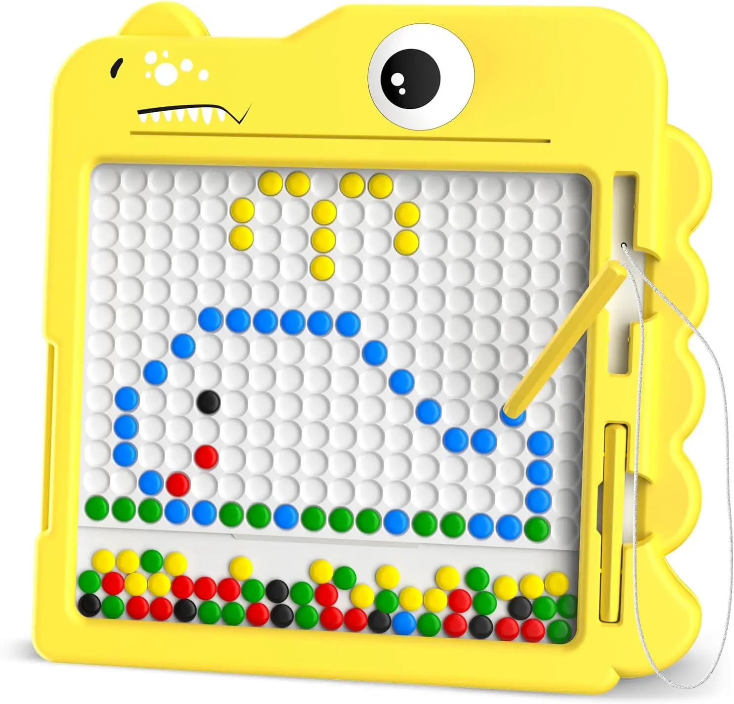 Dinosaur Magnetic Drawing Board for Kids Magnet Doodle Board Montessori Educational Sensory Learning Travel Toys Gift